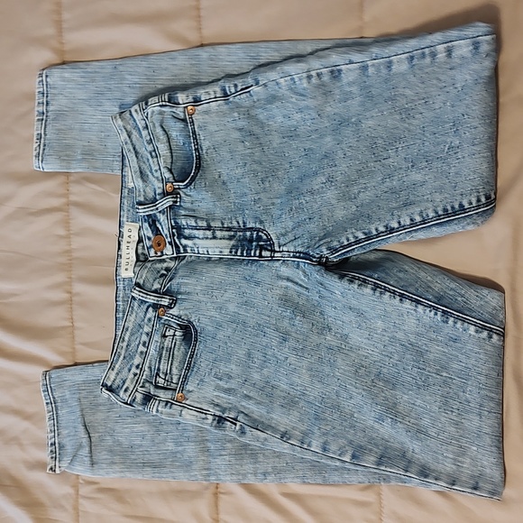 Bullhead High Rise Skinniest acid-washed Denim Jeans Sz 3 - Picture 7 of 13